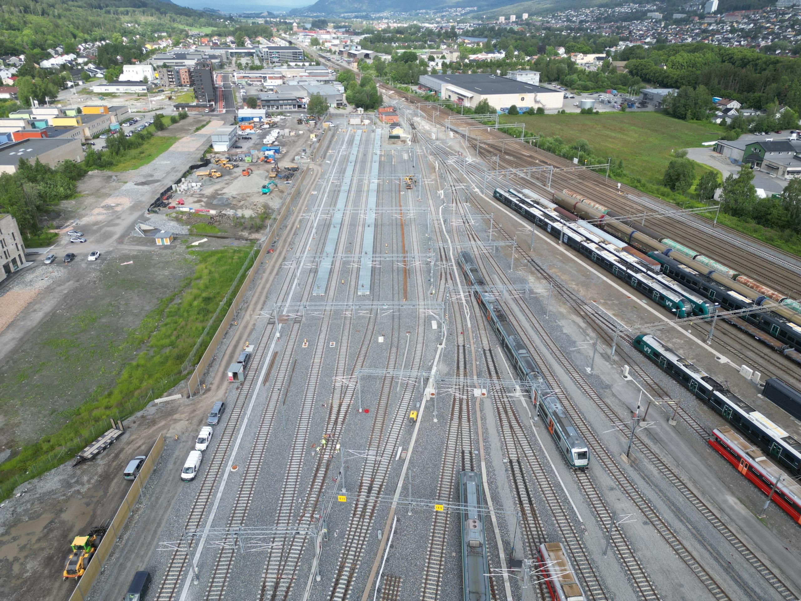 Mantena fortsetter med sporplanlegging på Sundland