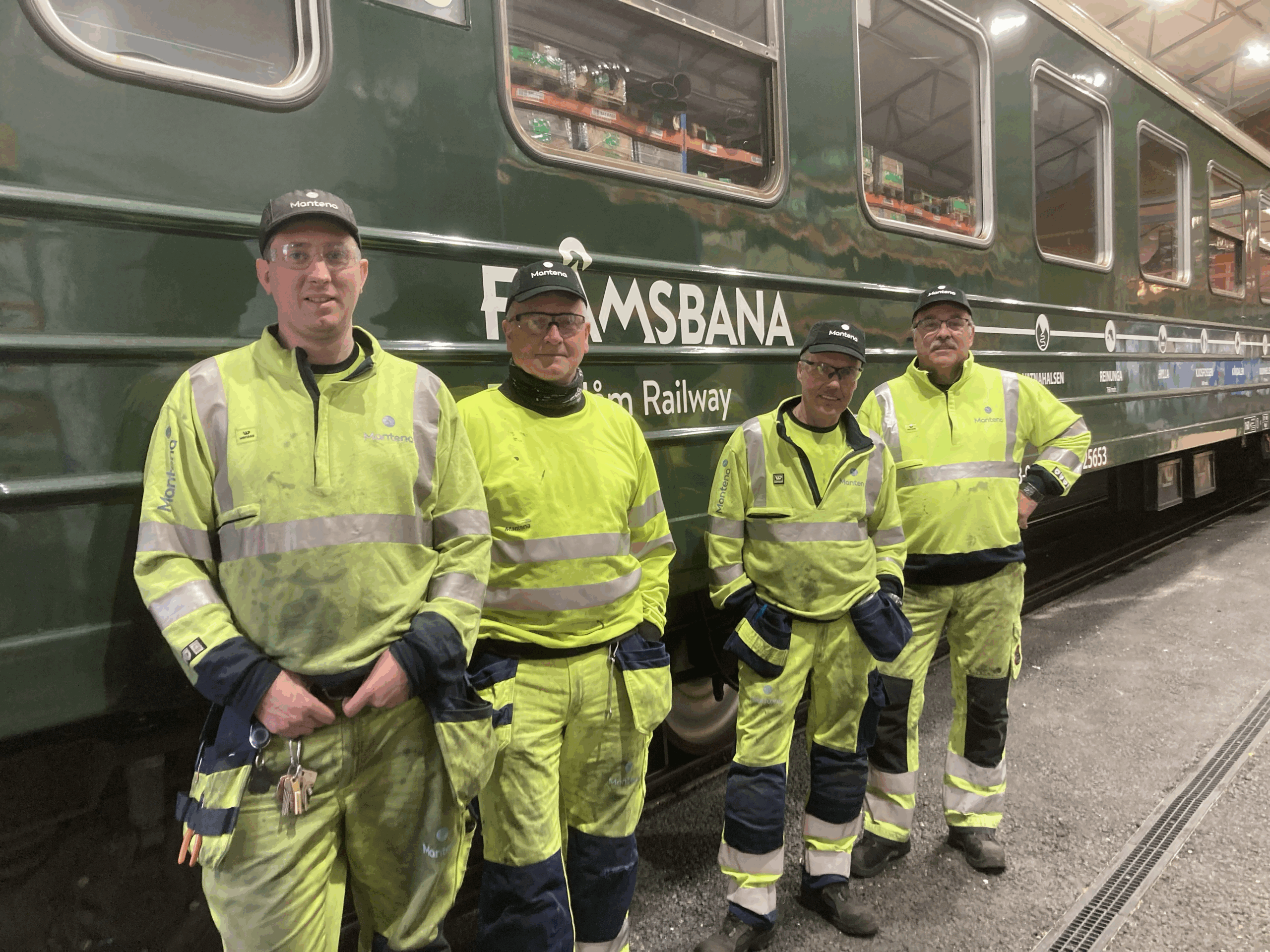 Mantena får fornyet tillit på Flåmsbana