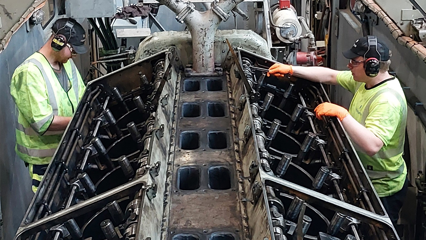 Gjør seg klare for storjobb på gamle travere