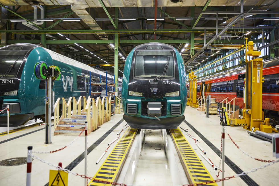 Vy forlenger avtalen om vedlikehold av Flirt-boggier