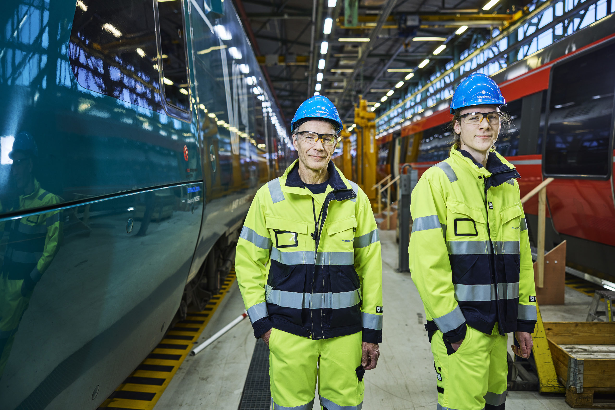 Mantena markerer slutten på vedlikehold av Østlandstogene