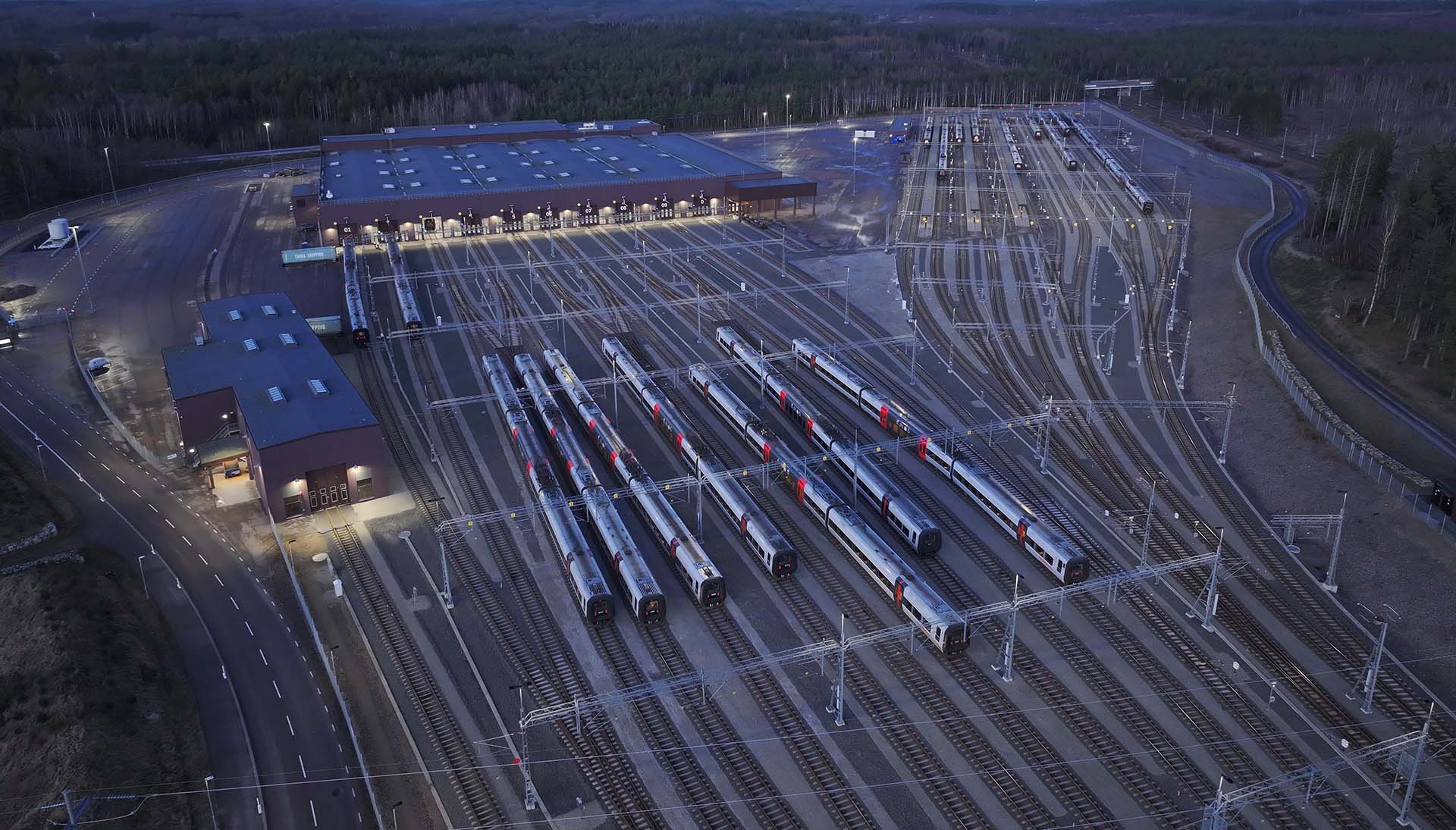 Hässleholm_001 Mantenas lokaler, Hasselholm sett fra luften