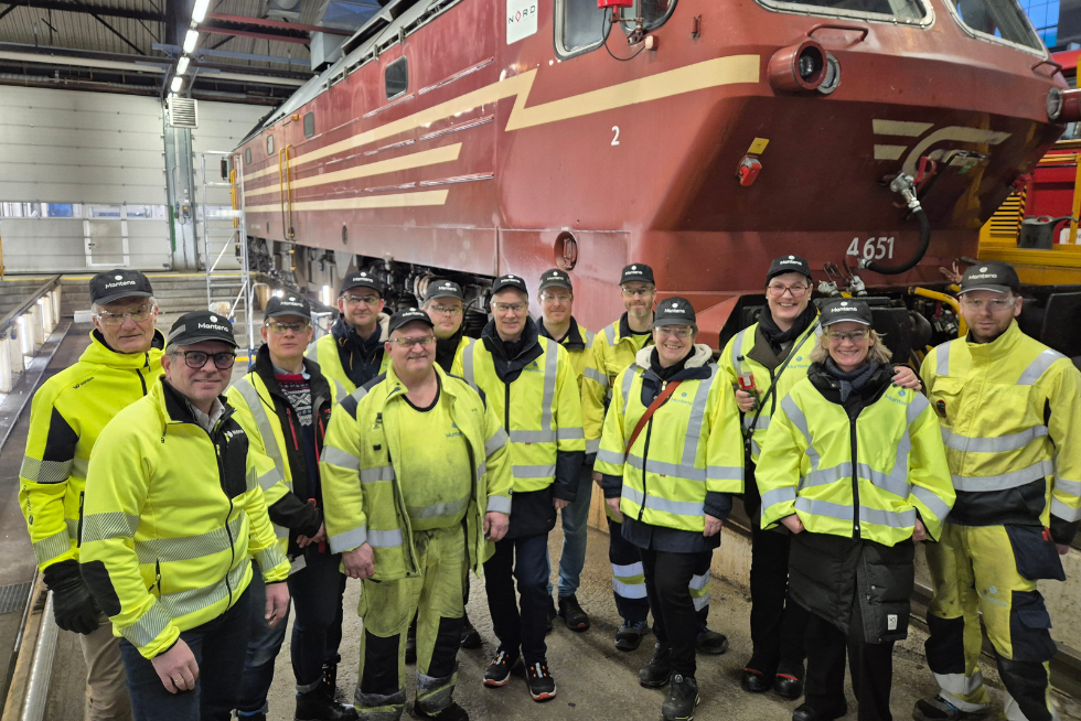 Samferdselsministeren besøker Mantena Marienborg